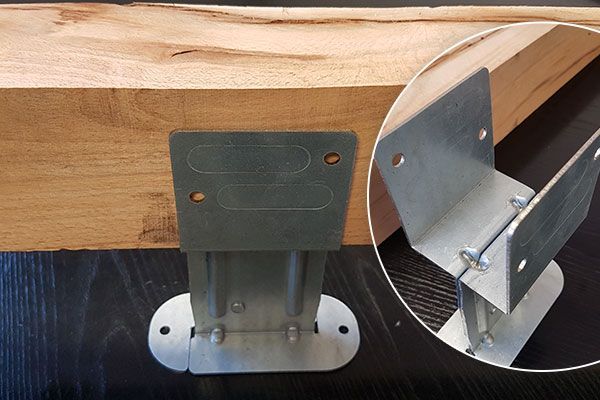 Rehausse fixation charpente